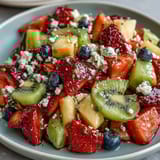 Rainbow Fruit Table Coconut