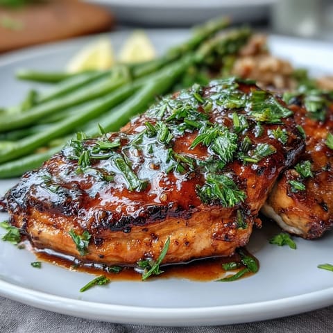 Honey Mustard Chicken Green Beans