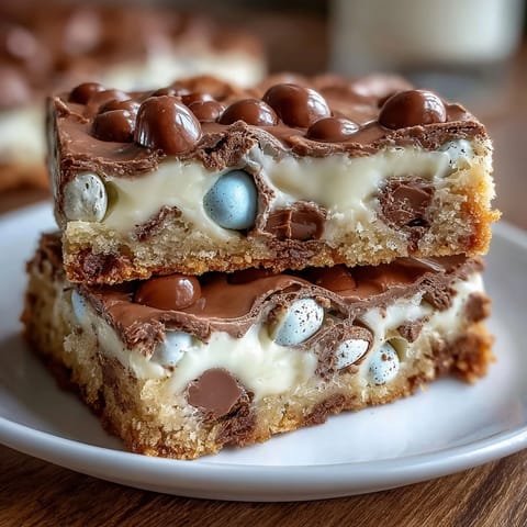 Cadbury Egg Blondies White