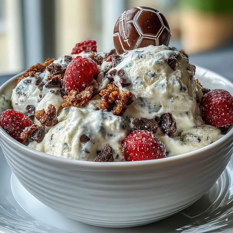 Colorful fruit and creamy yogurt layered in individual cups with crunchy granola topping.