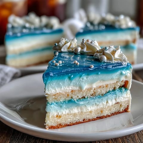High School Ombre Layer Cake