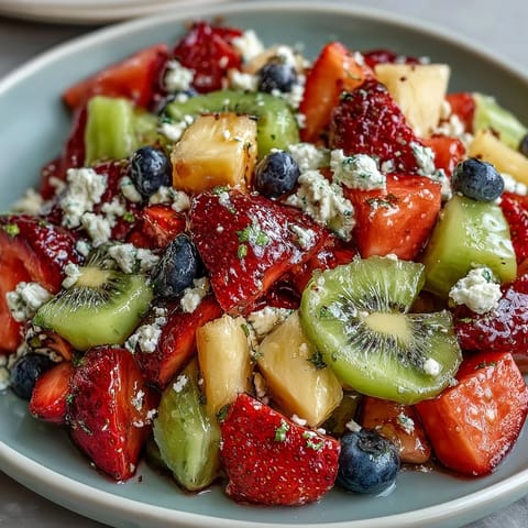 Rainbow Fruit Table Coconut