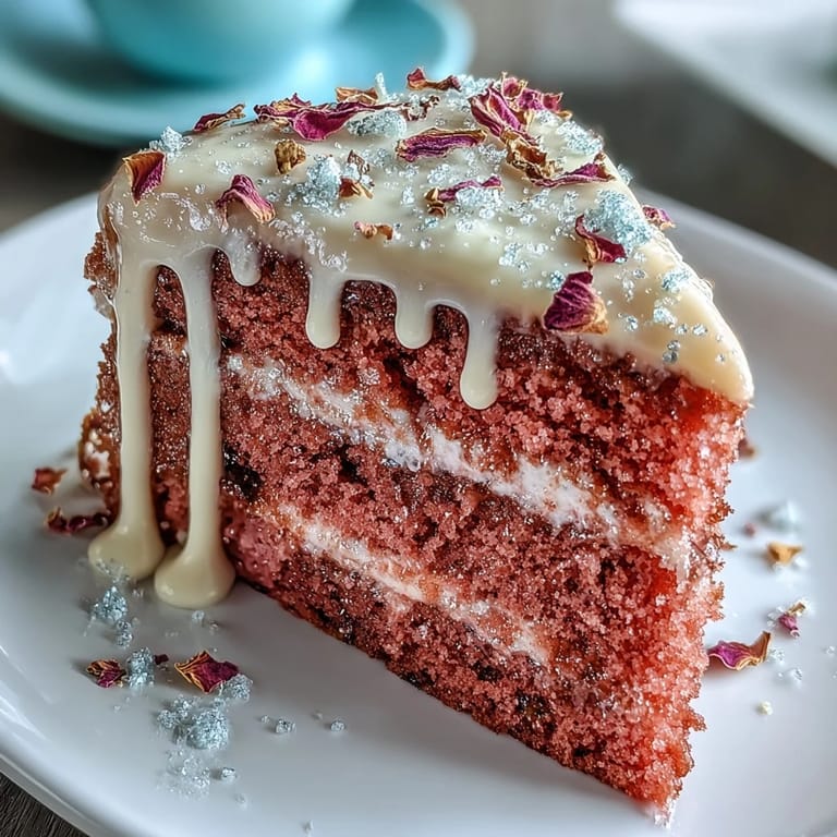 Moist bridal shower cake featuring rosé flavor and a stunning cascading gold drip.